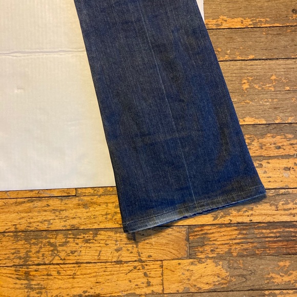NWOT 7 for all Mankind Flare Jeans with Blue stripe size 29 - Picture 3 of 10